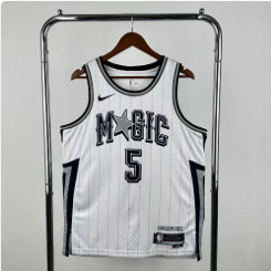 25th Season Orlando Magic City Edition 5 # Banchero S-XXL