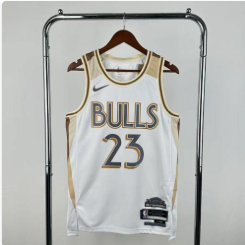 25th season Bulls City Edition 23 # Jordan S-XXL