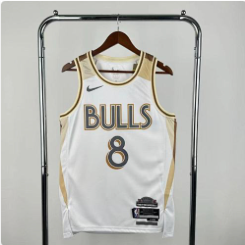 25th season Bulls City Edition 8 # LaVine S-XXL