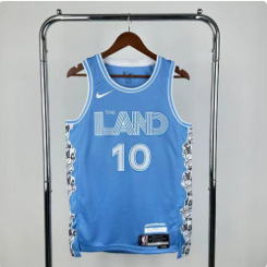 25th season Cavaliers City Edition 10 # Garland S-XXL